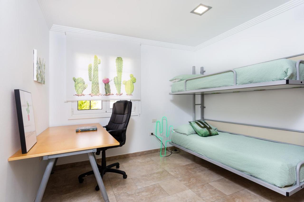 Tabaiba Luxus Chalet With Heatable Pool El Rosario  Εξωτερικό φωτογραφία